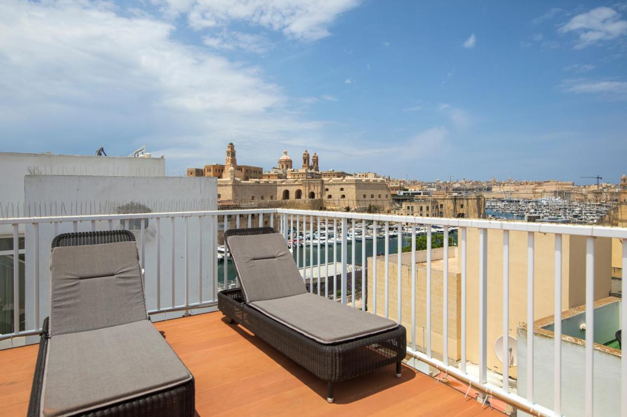 Traditional & Modern Maltese Townhouse - Rooftop Terrace And Sea Views, Close To Birgu Waterfront Cospicua Buitenkant foto