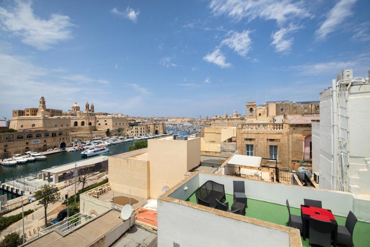 Traditional & Modern Maltese Townhouse - Rooftop Terrace And Sea Views, Close To Birgu Waterfront Cospicua Buitenkant foto