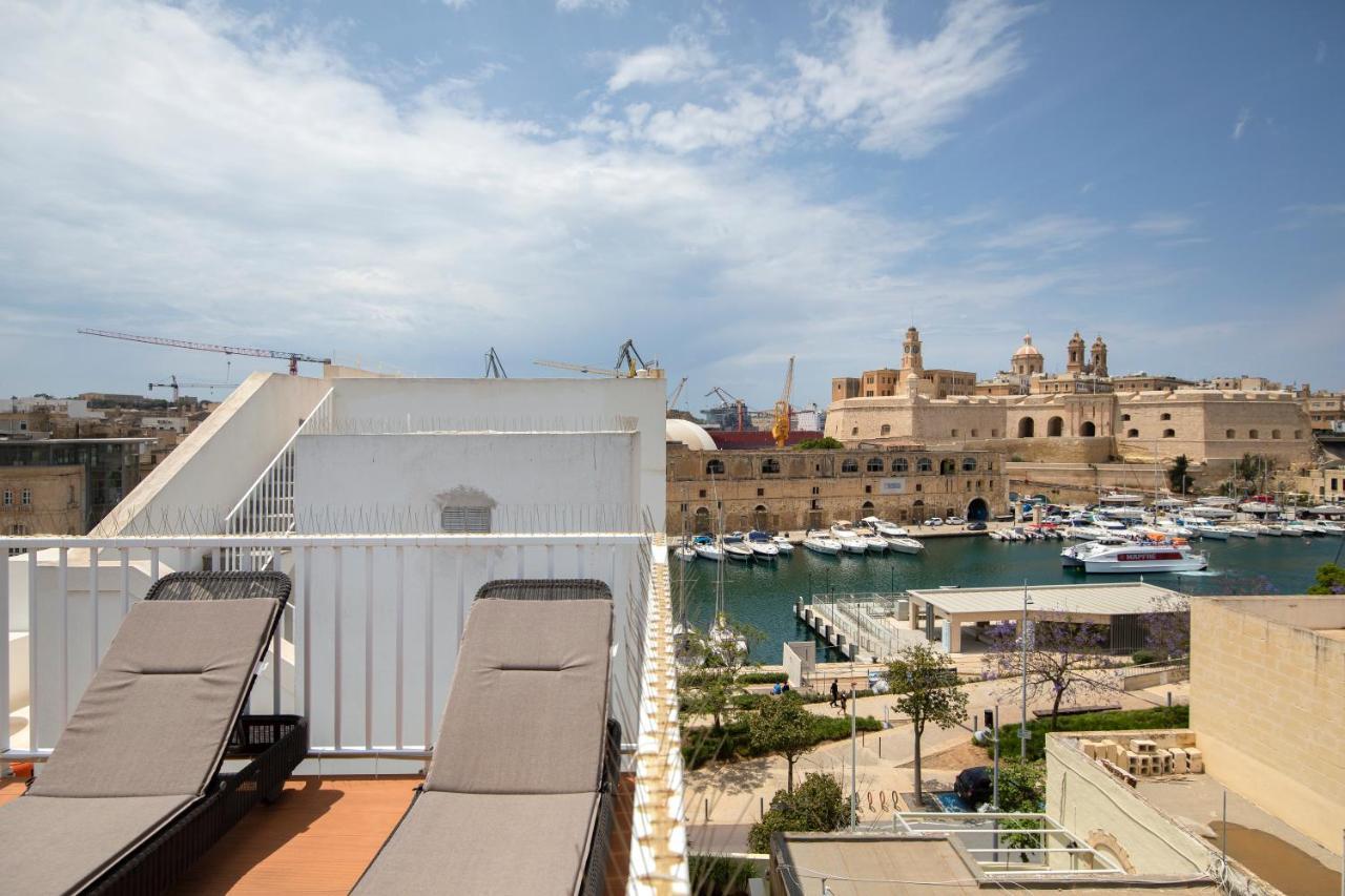 Traditional & Modern Maltese Townhouse - Rooftop Terrace And Sea Views, Close To Birgu Waterfront Cospicua Buitenkant foto