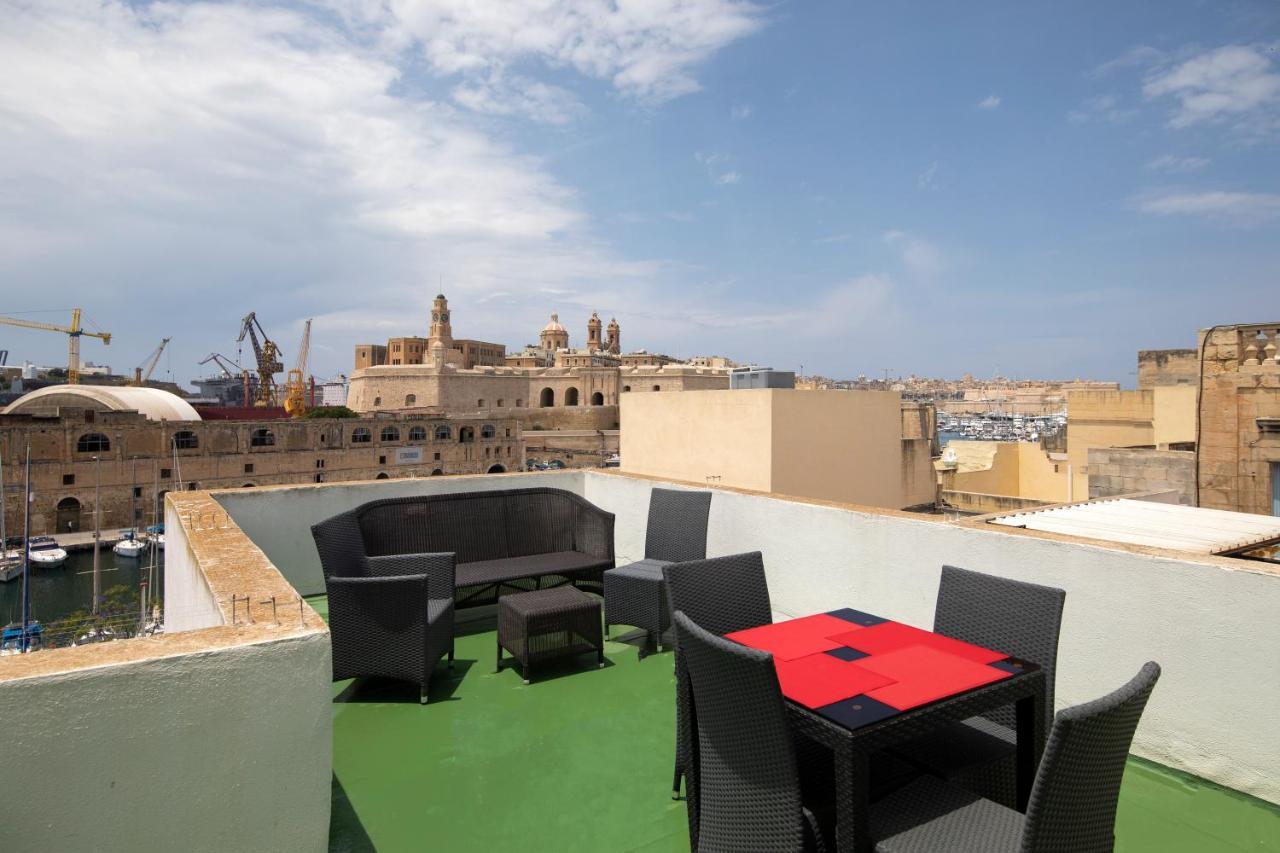 Traditional & Modern Maltese Townhouse - Rooftop Terrace And Sea Views, Close To Birgu Waterfront Cospicua Buitenkant foto