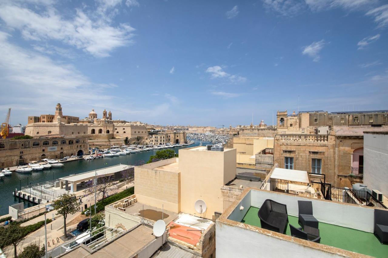 Traditional & Modern Maltese Townhouse - Rooftop Terrace And Sea Views, Close To Birgu Waterfront Cospicua Buitenkant foto